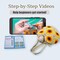 Crochet kit for Beginners Sunflower Tote Bag Granny Square Crochet Tote Bag with Step-by-Step Video Tutorials Knitting Kit Beginner Crochet Kit for Adults